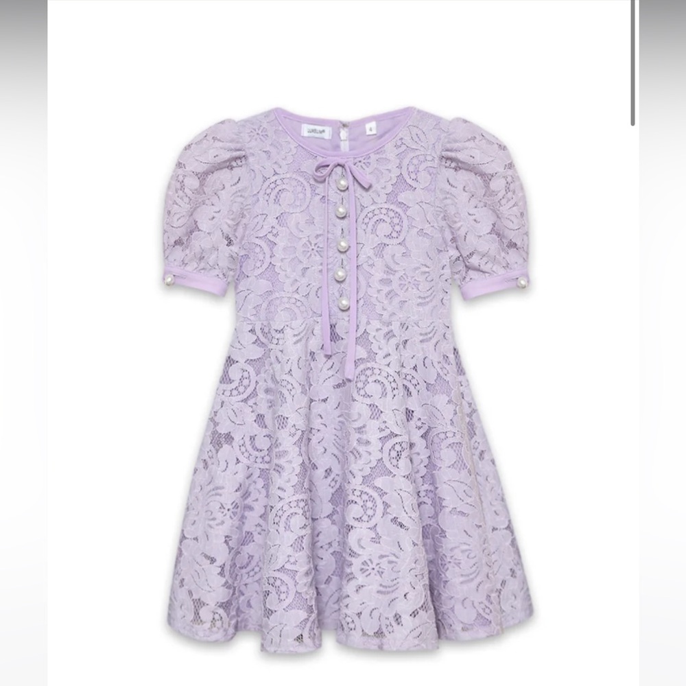 Emily Lace Dress Child Size 11 years ( Fits age 9-11 depending on child)